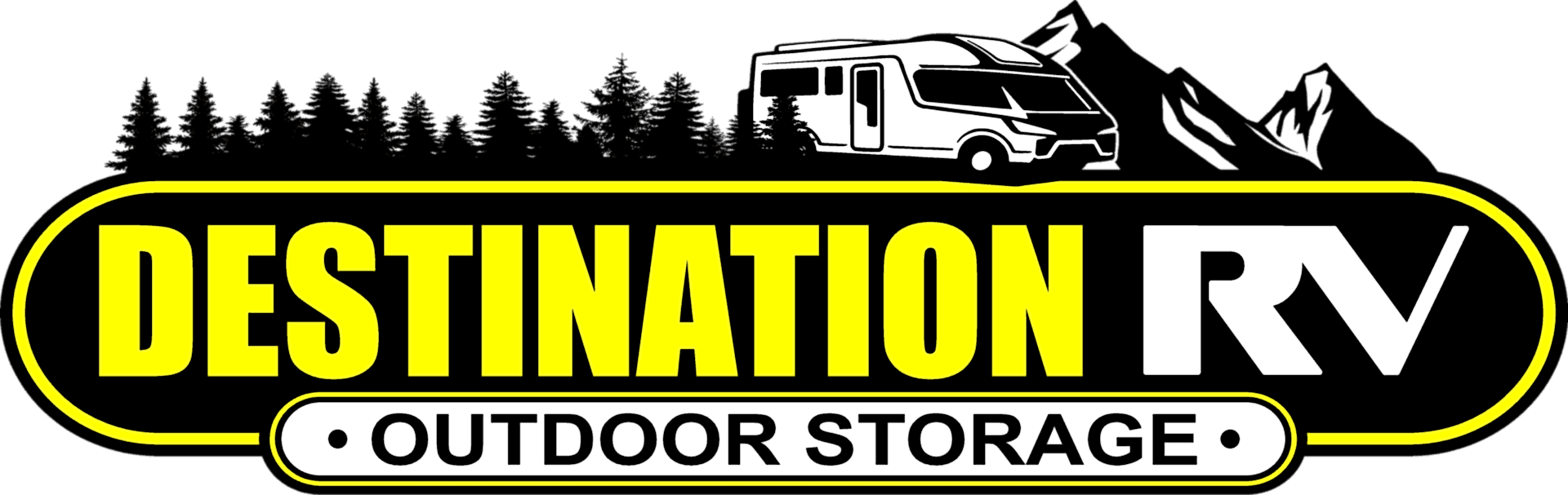 Destination RV outdoor storage logo